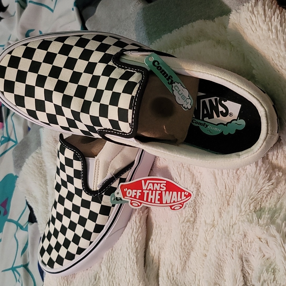Checker board Vans